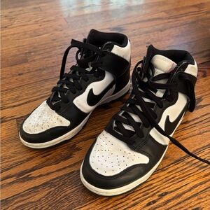 Nike Dunk 6.5 W black and white Red Box